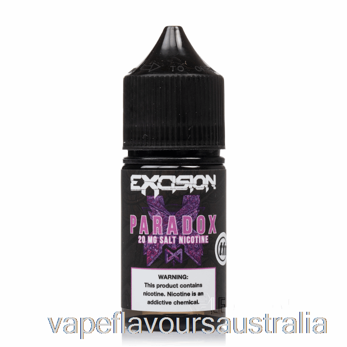 Vape Flavours Australia Paradox - Excision Salt - Alt Zero - 30mL 40mg